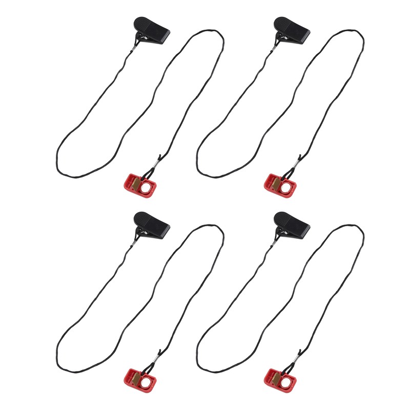 4PCS Treadmill Emergency Stop Switch with Magnet Running Machine Safety
