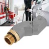 ViaGasaFamido Fuel Hose Joint 3/4 BSPP Aluminum Fuel Hose Fitting