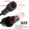 NBWDY Waterproof 1-4 Y Extension Cable Wire Cord Set for