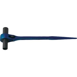 Top Industry (TOP) Long Socket Ratchet Wrench, 0.6 x 0.6 inches (14 x 15 mm), Shino Forged Product, Blue, Scaffolding, Housing, Tobi Tools, RM-14x15L, Tsubame Sanjo, Made in Japan
