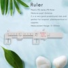 NIZEAMI New Optical Vernier PD Ruler Pupil Distance Meter Eye