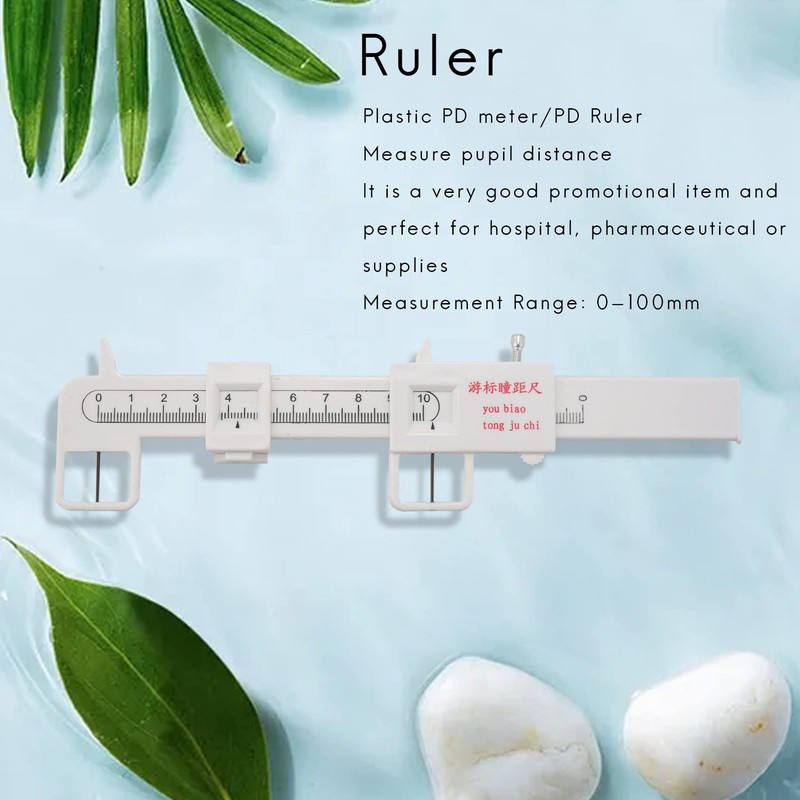 NIZEAMI New Optical Vernier PD Ruler Pupil Distance Meter Eye