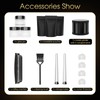 Uniepoch Large Black Bamboo Stash Box with Combo Lock &