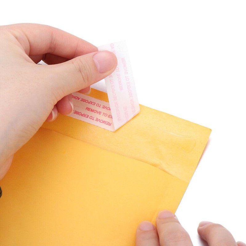 Kraft Bubble Mailers Mailing Packing Envelopes (5, #1 7.25" x