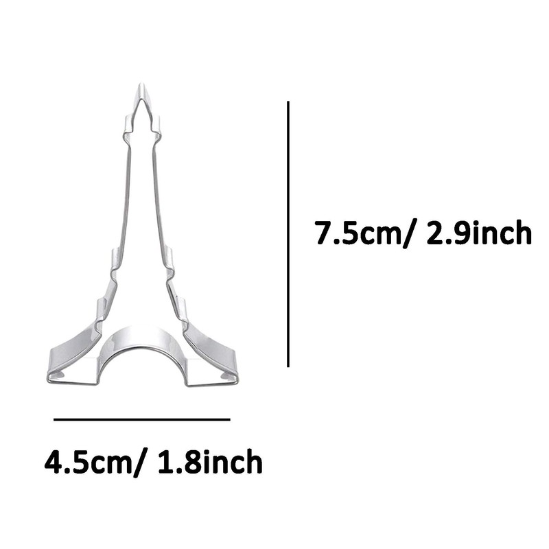 ZDYWY Eiffel Tower Shaped Cookie Cutter