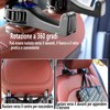 Car Seat Back Storage Hook, 360 Degree Set of 2