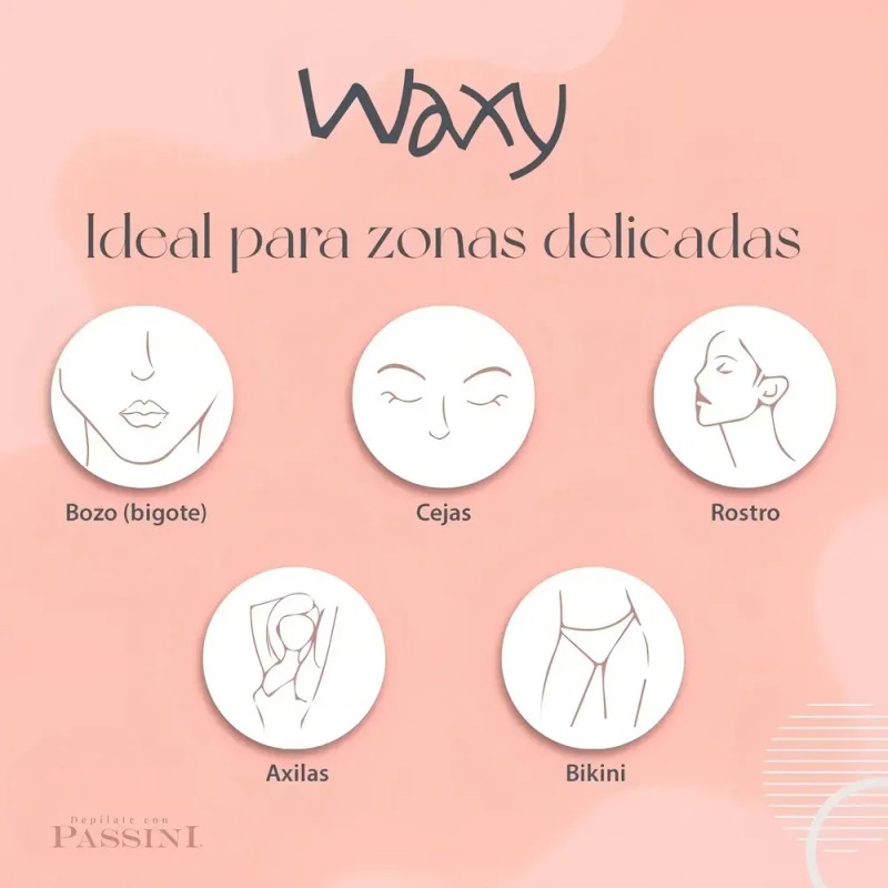 Waxy Cera Para Epilar Passini 600 Gms