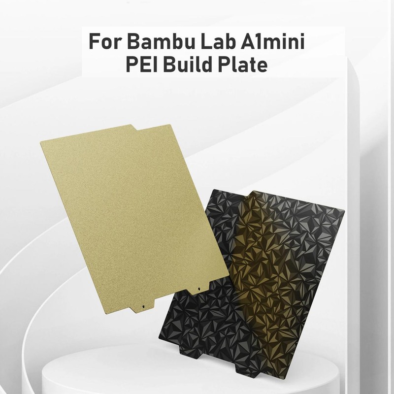 PEI PEO Build Plate Textured Smooth Bambu Mini 3D Printer