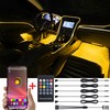 TABEN Car Ambient Lighting Kit, 5 in 1 with 6
