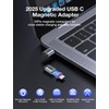 VAFOTON USB C Magnetic Adapter 240W, 24Pins Magnetic USB C