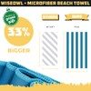Wise Owl Outfitters - Toalla de playa de microfibra (7