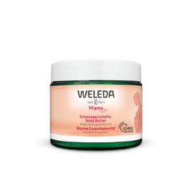 Weleda Mothers Body Butter, 5.3 fl oz (150 ml), Moisturizing Cream, Stomach Care, Pregnancy, Postpartum Skin Tightening, Soft Floral Scent, Naturally Derived Ingredients, Organic