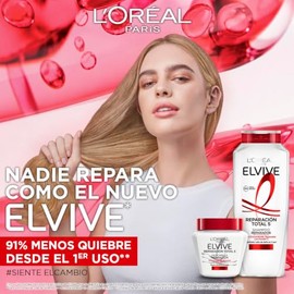L'Oréal Paris Mascarilla Reparación Total 5 Elvive 300 g, 360 grams, 300 gramo, 1