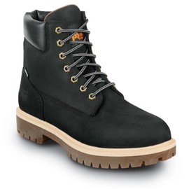 Timberland PRO 6IN Direct Attach Men's, Black Nubuck/Beige, Soft Toe, MaxTRAX Slip Resistant, WP/Insulated Boot (9.0 M)