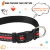 3 Pieces Dog Collar Reflective Dog Collar Nylon Dog Collar