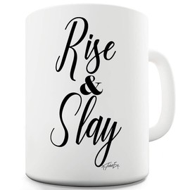 11 OZ Funny Office Secret Santa gift Rise And Slay