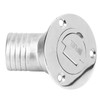Boat Deck Filler 45° 316 Stainless Steel 38mm Flip Fill