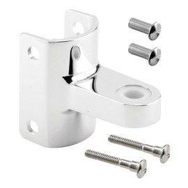 Sentry Supply 656-7217 Post Mounted Top Pivot Hinge, 1-1/4 In., Zamak, Chrome, 5/8 In. Pintle (Single Pack)
