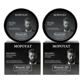 2pcs Balsamo Crecer Barba Engrosamiento Crecimiento Vello 300g