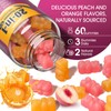 Fiber Gummies for Women - Prebiotic Supplement with Psyllium Husk,