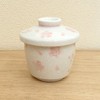 22a198-21 Chawan Steamed Dish, Sakura Sakura Steamed Bowl, Commercial Use,