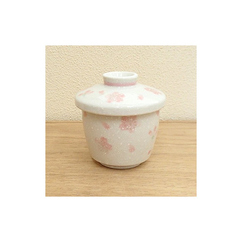 22a198-21 Chawan Steamed Dish, Sakura Sakura Steamed Bowl, Commercial Use,