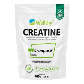 ⚡💪 Wellthy Creatina Creapure® 460g | 92 Porciones | Energía, Fuerza & Rendimiento 🚀🏋️