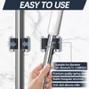3-H 6 Pack Mop and Broom Holder Big Size Hanging