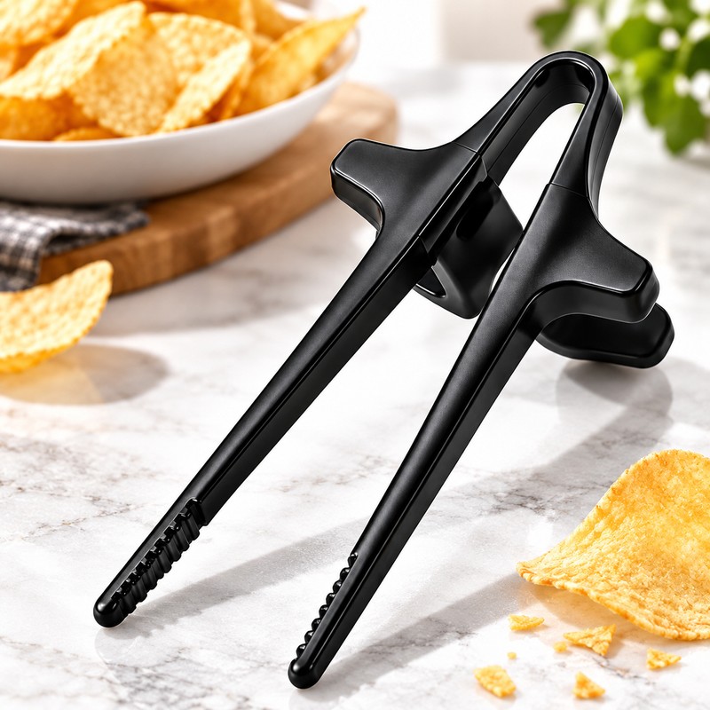 Finger Chopsticks for Gaming & Snacking – Wearable Plastic Snack