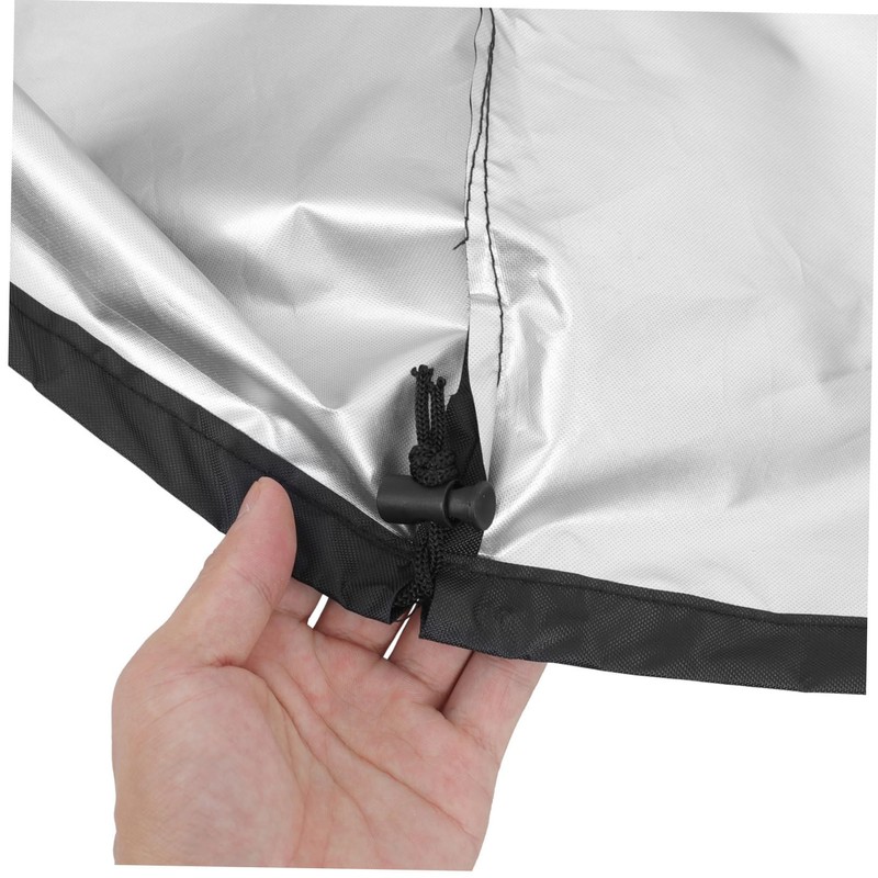 KONTONTY Elegant Oxford Cloth Oval Tank Pool Cover Weatherproof Outdoor
