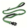 Reflective Ranger Green Tactical Dog Leash 6ft, Heavy-Duty K9 Bungee