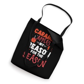 Awesome Caramel Apples My Reason For The Season Candy Apple Tote Bag