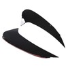 Pair of Rear Bumper Air Vent Spoiler Splitter Glossy Black