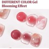 CHERIMOYA Nail Blooming Gel,2 Pzs 15ml Clear UV LED