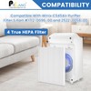 4 Pack C545 HEPA Replacement Filter S Compatible with Winix