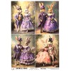 Josys Bastelmärchen Rice Paper DIN A4 Straw Silk Decoupage Easter