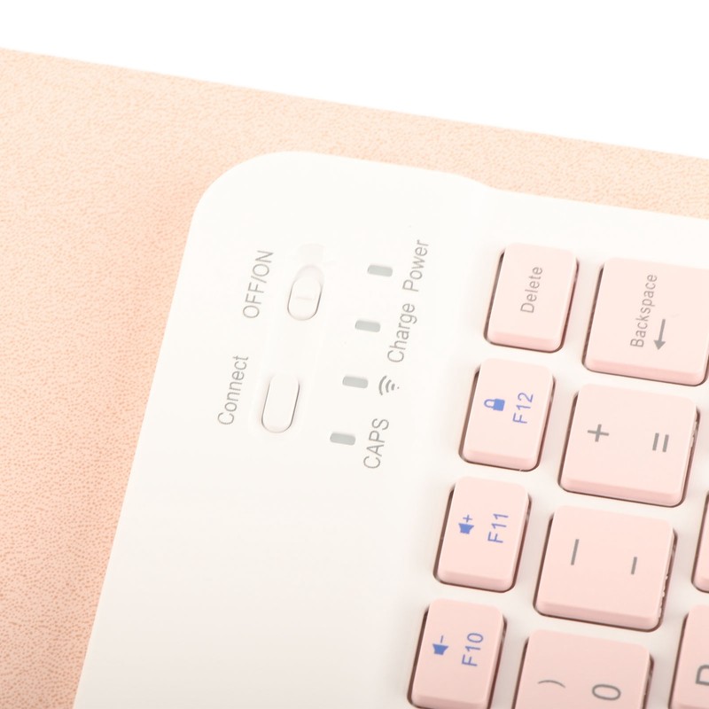 Tablet Keyboard Magnetic Protective Case BT Connection Slim Wireless Keyboard