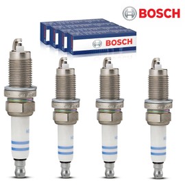 4x Original Bosch 0242236565 Spark Plug Compatible with Cherokee XJ 2.5L 4.0L 2000-2001 Wrangler II TJ 2.5L 4.0L 2000-2006 Ibiza III 6L1 1.2L-1.6L 2002-2009 Golf V 1 K1 1.4L 2006-2008