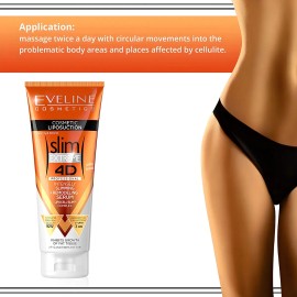 Eveline Slim Extreme 4d Liposucción sérum adelgazante-remodelador