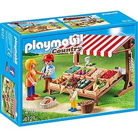 PLAYMOBIL Farmer's Market Vegetable Stand
