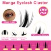 Fowendia Manga Lash Clusters Wanna Be 8-18mm Fairy Eyelash Clusters
