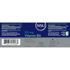 SISU SISU Vitamin B6 100mg