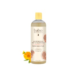 Moisturizing Bubble Bath & Wash, Oatmilk Calendula - Babo Botanicals