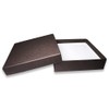 N'icePackaging 100 Qty - Chocolate Brown Cotton Filled Gift Boxes