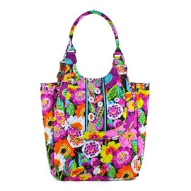 Vera Bradley Backpack Tote Va Va Bloom