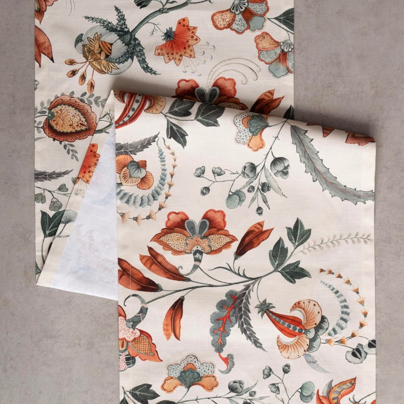 Maison d' Hermine Tablerunner 100% Cotton Table Runner Decorative Washable