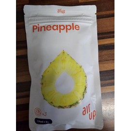 Generisch 3 x Pineapple Original Pod, Accessory for Drinking Bottle, Flavoured Pods Pineapple, 0 Calories
