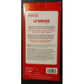 Lip Smacker - COCA-COLA - Lip Balm 4pc Set - Tin Container Included - NEW!!