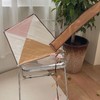 Single Wheel Kite 3D Clipping Simple Assembly Vintage Simple Diamond