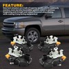 Jecoupoon 4 Pcs Front and Rear Door Lock Latch Actuator